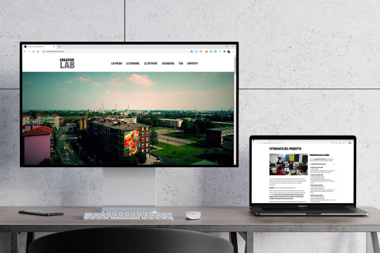 anteprima sito Creative Lab