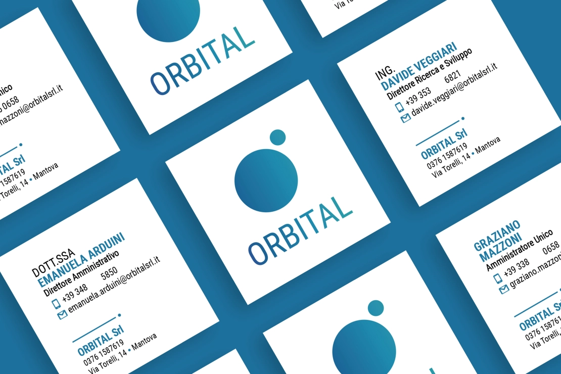 biglietti da visita Orbital Srl